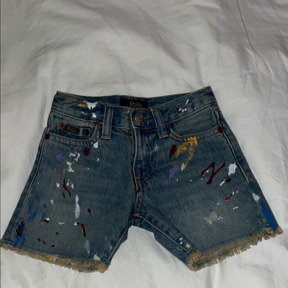 Polo by Ralph Lauren Multicolor Denim Shorts